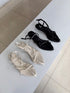 Ankle Buckle Straps Open Toe